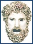 Greek Mask Dionysus